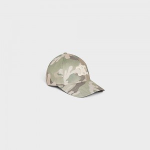 Celine Baseball In Camouflage Katoenen Pet Camo | CL-592360