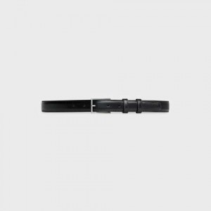 Celine Bc-03 25mm In Taurillon Leren Riemen Zwart | CL-591771