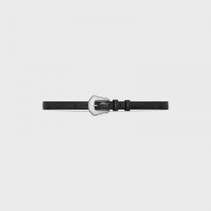 Celine Bc-04 18mm In Taurillon Leren Riemen Zwart | CL-591772