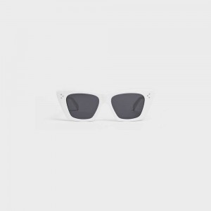Celine Cat Eye S187 In Acetate Zonnebril Wit | CL-592424