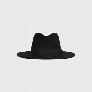 Celine Fedora In Felt Hoed Zwart | CL-591722