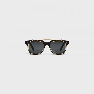 Celine Frame 51 In Acetate With Metal Zonnebril Zwart | CL-591731