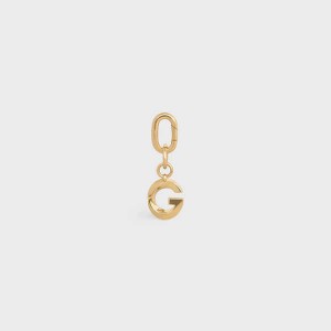Celine G Charm In Brass Kleine Lederwaren Goud | CL-592928