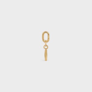 Celine I Charm In Brass Kleine Lederwaren Goud | CL-592929