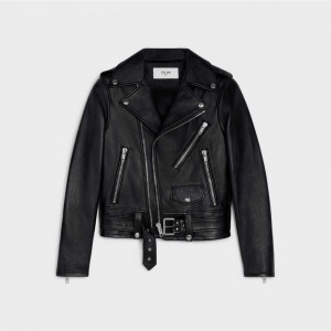 Celine Klassieke Biker In Soft Vintage Leather Zwart | CL-592616