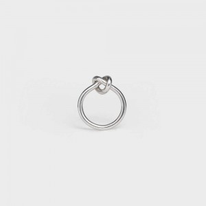 Celine Knot In Brass With Rhodium Finish Ringen Zilver | CL-592196
