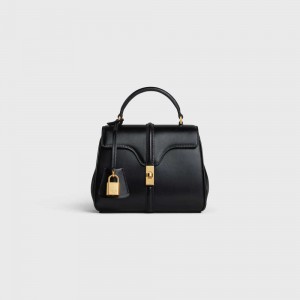 Celine Mini In Satinated Calfskin 16 Zwart | CL-593268