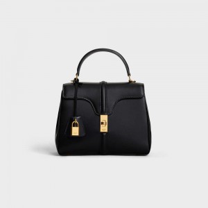 Celine Small Bag In Satinated Calfskin 16 Zwart | CL-593275