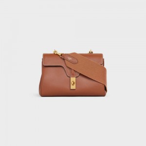 Celine Teen Soft In Smooth Calfskin 16 Bruin | CL-593262