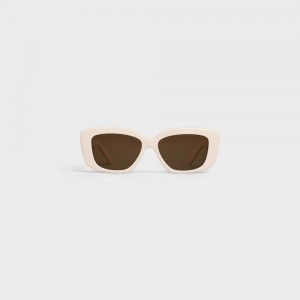 Celine Triomphe 04 In Acetate Zonnebril Wit | CL-592395