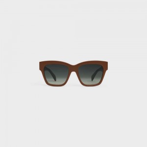 Celine Triomphe 09 In Acetate Zonnebril Chocola | CL-592390
