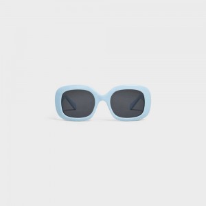 Celine Triomphe 10 In Acetate Zonnebril Lichtblauw | CL-592398