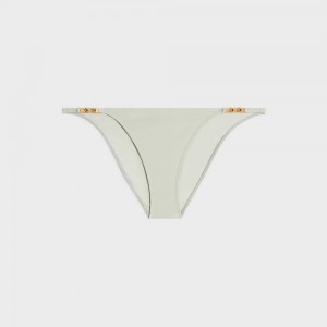 Celine Triomphe Bottom In Matte Jersey Badpak Licht | CL-592771