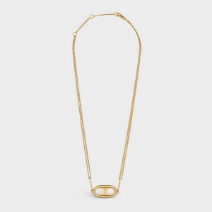Celine Triomphe In Gold Brass Kettingen Goud | CL-592258