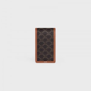 Celine Vertical Sleeve In Triomphe Canvas And Calfskin Zak Bruin | CL-591782